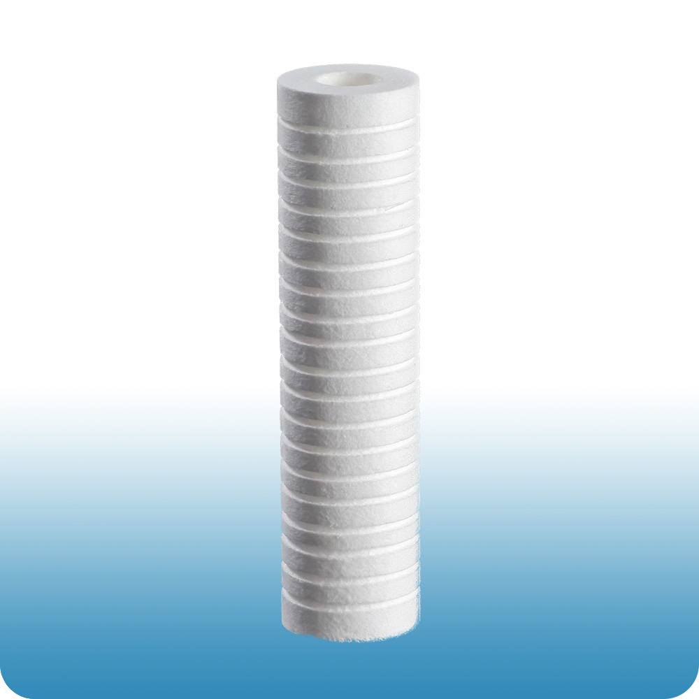 E-MBPP-DG Series Melt-Blown Polypropylene Microfiber Graded Density Filter Cartridges – Deep Groove