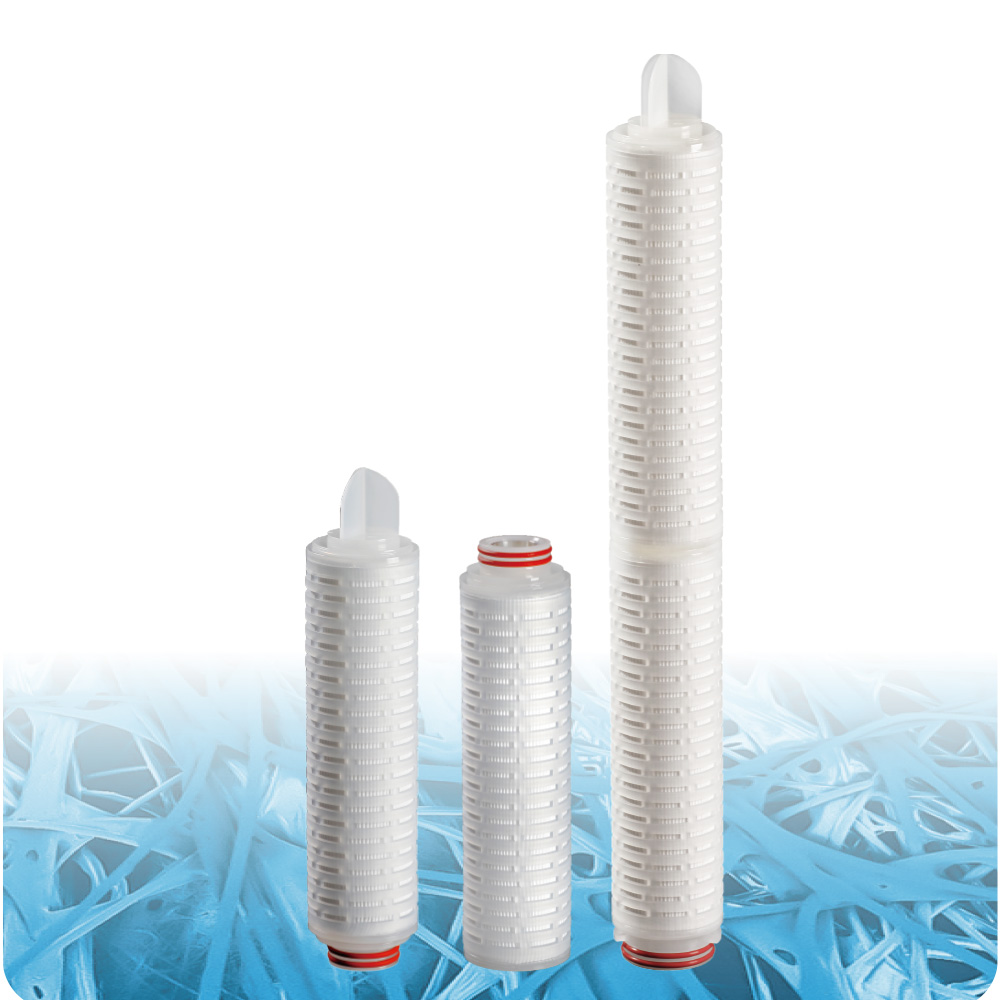 E-MG Series Micro-Glass Pleated Depth Media Filter Cartridges