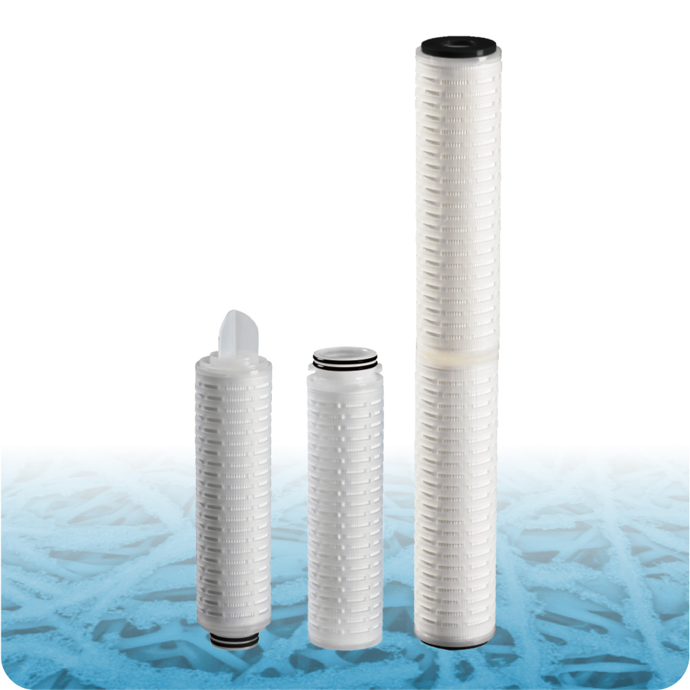 MicroDoer™ PTFE-S Series Electronics Grade PTFE Pleated Filter Cartridges