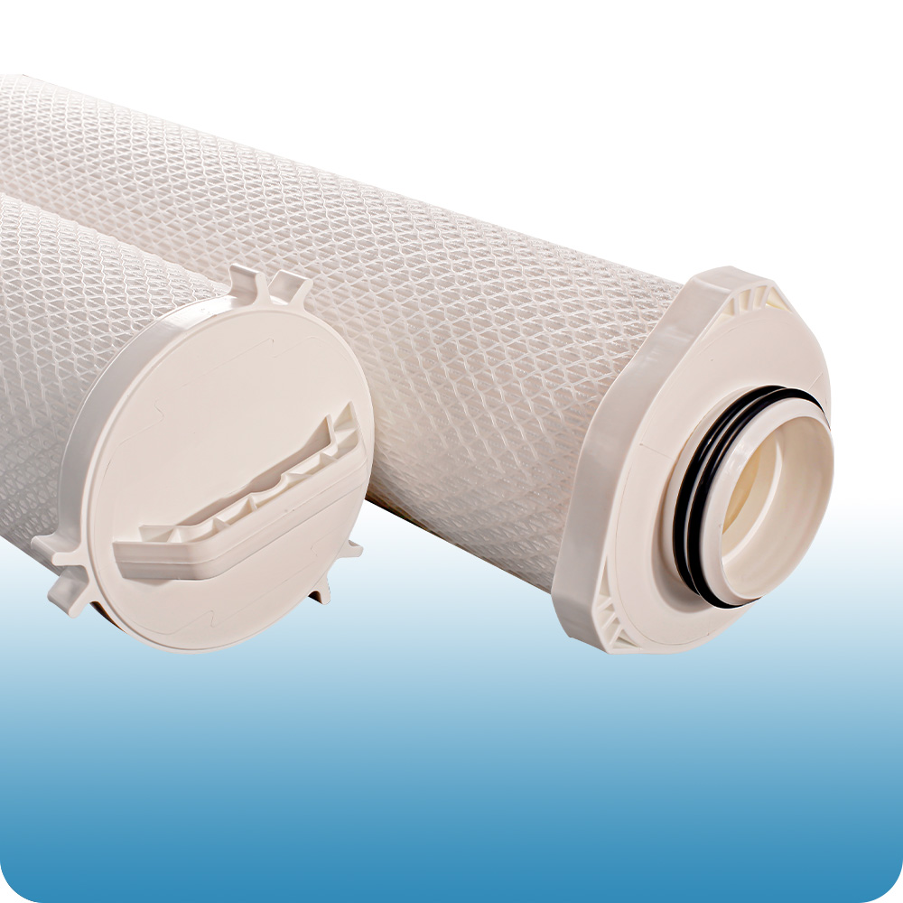 E-PHF Series Aqualine “High-Flow” Type Pleated Depth Media Filter Cartridges