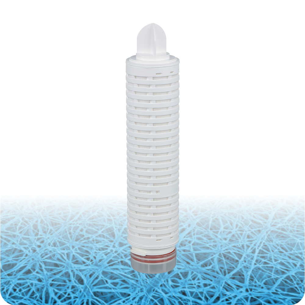 PharmaDoer™ PTFE-S Series Bio-Reduction Grade PTFE Pleated Filter Cartridges