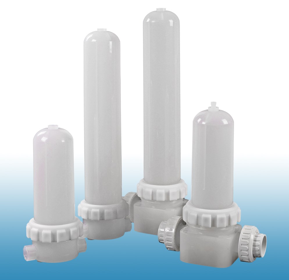 E-PPHSG Series Single Cartridge High-Purity Natural Polypropylene Filter Housing