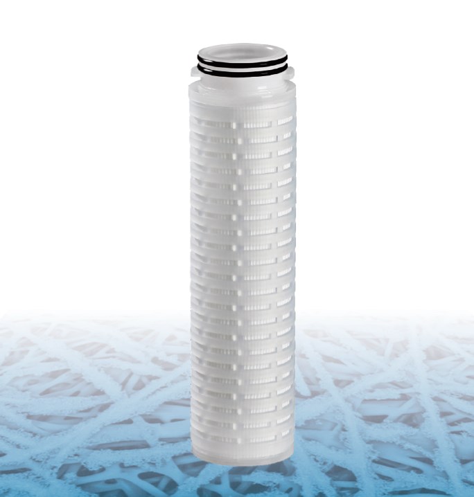 E-PTFE-H Series Hydrophilic PTFE Pleated Filter Cartridges