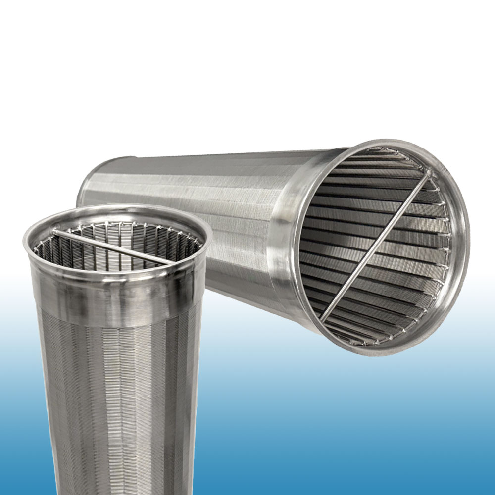 E-BSKTWW Series Wedge-Wire Filter Baskets
